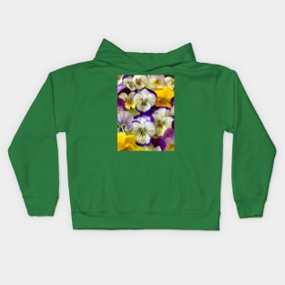 Pretty Pansies Kids Hoodie